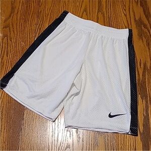 Nike White Mesh Shorts